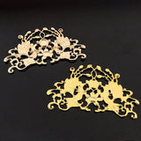 10 PCS KC Plated Metal Alloy Headwear Accessories for DIY Jewelry Making