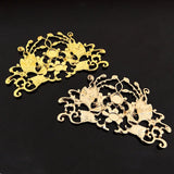10 PCS KC Plated Metal Alloy Headwear Accessories for DIY Jewelry Making