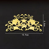 10 PCS KC Plated Metal Alloy Headwear Accessories for DIY Jewelry Making