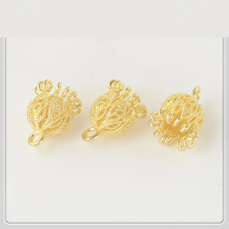 10x13mm 18K Brass Pendant Charms for Jewelry Making