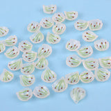10 PCS Acrylic Petals Charms Pendant For Hairwear Earring Accessories DIY