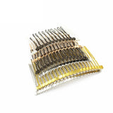 10 PCS 12/15/20/25 Teeth Metal Hair Combs Base for DIY Jewelry Making