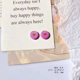 10 PCS Ceramic Heart Pendant Charms for Jewelry Making