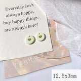 10 PCS Ceramic Heart Pendant Charms for Jewelry Making