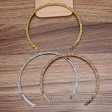 10 PCS 146mm Metal Choker Collar Neck Strap Necklace Base Settings