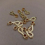 10 PCS 14K Plated Brass Lobster Clasps for DIY Jewelry Making Findings