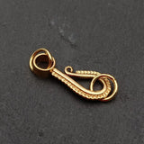 10 PCS 14K Plated Brass Lobster Clasps for DIY Jewelry Making Findings