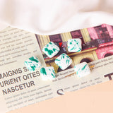10 PCS 14mm Square Ceramic Beads Spacer Loose Bead DIY Jewelry Making