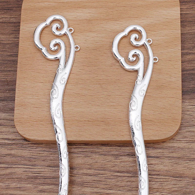 10PCS Retro Hair Sticks DIY Jewelry Making