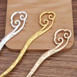 10PCS Retro Hair Sticks DIY Jewelry Making