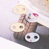 10 PCS Acrylic Oval Earrings Charms For DIY Jewelry Making