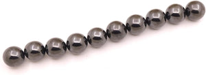 10 PCS 20mm Magnetic Hematite Round Ball Magnet Therapy Massage Healing