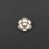 10 PCS Glaze Enamel Pearl Flowers DIY Jewelry Making