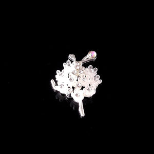 10 PCS Ballerina Girl Resin Flower Headwear Earrings DIY Jewelry Making