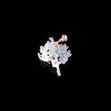 10 PCS Ballerina Girl Resin Flower Headwear Earrings DIY Jewelry Making