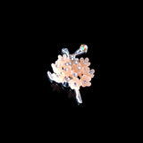 10 PCS Ballerina Girl Resin Flower Headwear Earrings DIY Jewelry Making