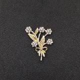 10 PCS Tree Branch Inlaid Rhinestone Charms Diy Jewelry Making Components