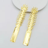 10 PCS Metal Filigree Flower Slice Phoenix Tail Charms DIY Jewelry Making