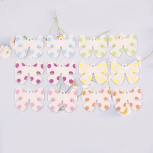 10 PCS Acrylic Bowknot Pendant Charms For DIY Earrings Necklace Making