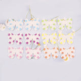 10 PCS Acrylic Bowknot Pendant Charms For DIY Earrings Necklace Making