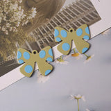 10 PCS Acrylic Bowknot Pendant Charms For Jewelry Making