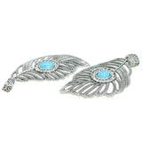 10 PCS Vintage Metal Alloy Leaf Pendant DIY Jewelry Accessories