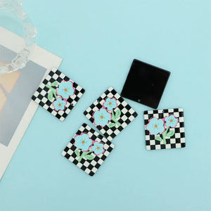 10PCS Acrylic Square Pendant Flower Earrings DIY Jewelry Making