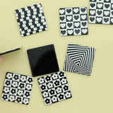 10 PCS 35x35mm Square Acrylic Earring Pendants for DIY Jewelry Making