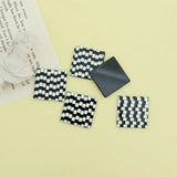 10 PCS 35x35mm Square Acrylic Earring Pendants for DIY Jewelry Making