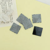 10 PCS 35x35mm Square Acrylic Earring Pendants for DIY Jewelry Making