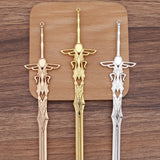 10 PCS Retro Hairpin Settings Hair Sticks DIY Jewelry Making