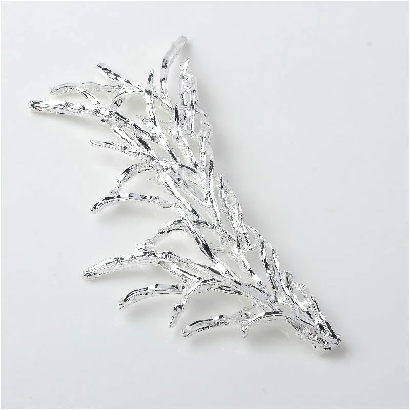 10 PCS Metal Alloy KC Leaf Branch DIY Accessories For Jewelry Making