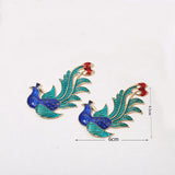 10 PCS Phoenix Enamel DIY Jewelry Making Ornaments