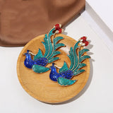 10 PCS Phoenix Enamel DIY Jewelry Making Ornaments