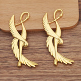 10 PCS Alloy KC Silver Plated Red-crowned Crane for DIY Jewelry Making