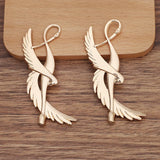 10 PCS Alloy KC Silver Plated Red-crowned Crane for DIY Jewelry Making