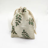10 PCS Cotton Linen Pouch Jewelry Gift Packaging Drawstring Bag