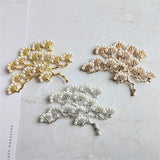 10 PCS 70*55mm Silver Plated Pearl Tree DIY Jewelry Making