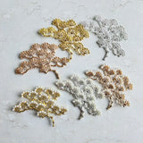 10 PCS 70*55mm Silver Plated Pearl Tree DIY Jewelry Making