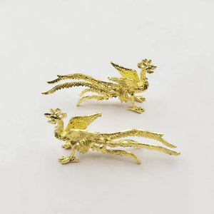 10 Pcs Phoenix Metal Alloy Accessories for DIY Jewelry Making