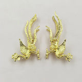 10 Pcs Phoenix Metal Alloy Accessories for DIY Jewelry Making