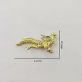 10 Pcs Phoenix Metal Alloy Accessories for DIY Jewelry Making