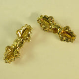 10 PCS Tibetan Buddhist Metal Spacer Beads Vajry Pestle/Vajra Bell Charms