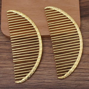 10 PCS Retro Style Metal Hair Comb DIY Hairpin Accessories