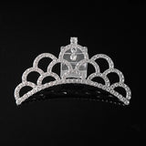 10 PCS Rhinestone Crown Hair Accessories for DIY Jewelry Making