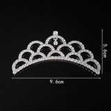 10 PCS Rhinestone Crown Hair Accessories for DIY Jewelry Making