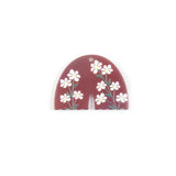 10 PCS Acrylic Embossed Flower Pendant for Earrings DIY