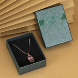 10 PCS Bow Necklace Box Packaging Earring Box Jewelry Box
