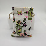 10 PCS Ethnic Style Cotton Linen Pouch Drawstring Bag Wedding Gift Packaging