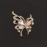10 PCS Crystal Butterfly Metal Alloy Accessories for Diy Jewelry Making